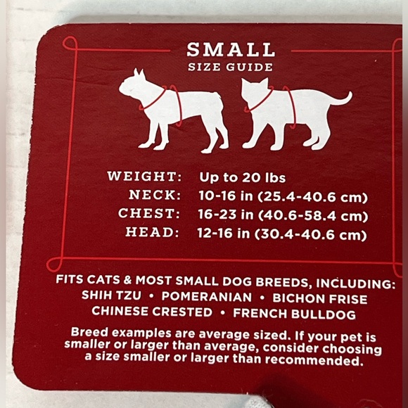 Set of 2 Dog/Cat Christmas Holiday PJs Red Buffalo Check/Gray Team Holiday New! - Picture 10 of 13